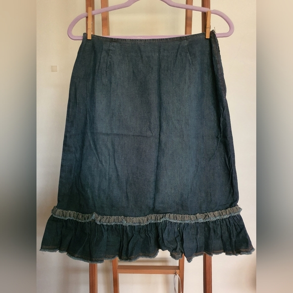 Moschino ruffle detailed midi skirt - Picture 1 of 4